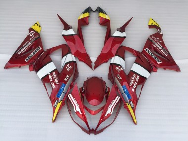 Candy Apple 2013-2018 Kawasaki ZX6R Motorrad Verkleidung