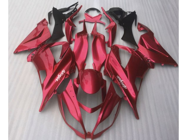Candy Red Gloss 2016-2019 Kawasaki ZX10R Motorrad Verkleidung Candy Red Gloss 2016-2019 Kawasaki ZX10R Motorrad Verkleidung