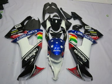Carrera 2008-2010 Kawasaki ZX10R Motorrad Verkleidung