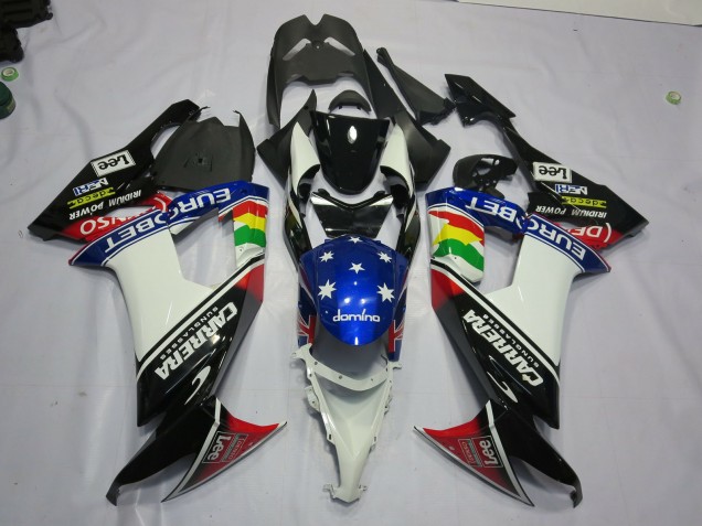 Carrera 2008-2010 Kawasaki ZX10R Motorrad Verkleidung Carrera 2008-2010 Kawasaki ZX10R Motorrad Verkleidung