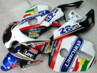 Carrera Eurobet 1990-1998 Honda CBR250RR Motorrad Verkleidung
