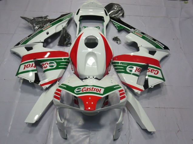 Castrol 2003-2004 Honda CBR600RR Motorrad Verkleidung Castrol 2003-2004 Honda CBR600RR Motorrad Verkleidung