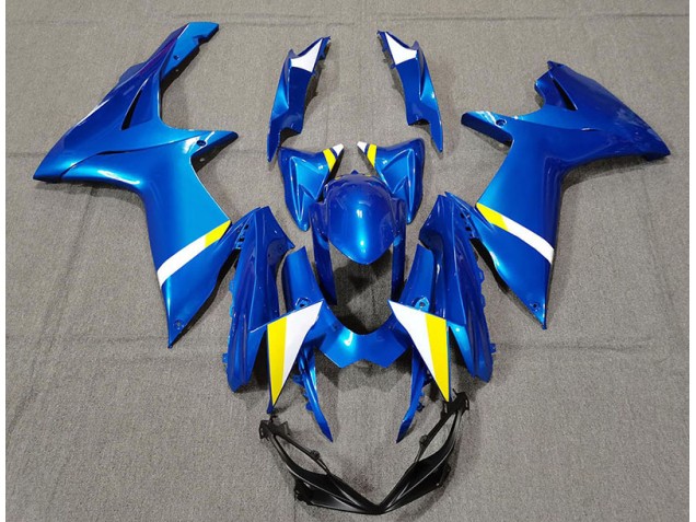 Custom Blau 2011-2024 Suzuki GSXR 600-750 Motorrad Verkleidung Custom Blau 2011-2024 Suzuki GSXR 600-750 Motorrad Verkleidung
