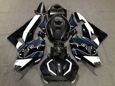 Custom Blau Carbonfaser Bull 2013-2023 Honda CBR600RR Motorrad Verkleidung