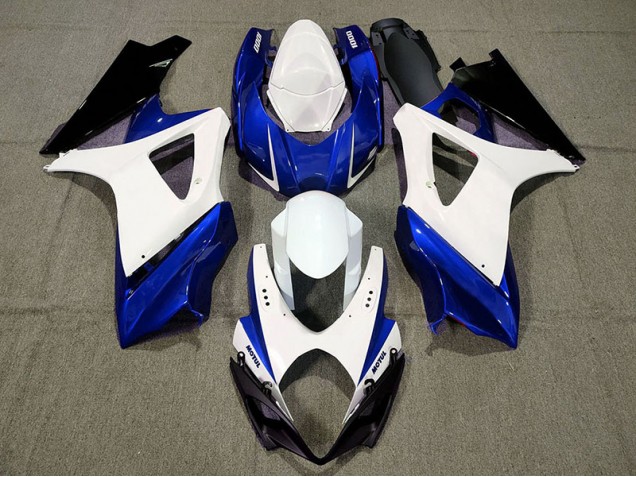 Custom Design Blau 2007-2008 Suzuki GSXR 1000 Motorrad Verkleidung Custom Design Blau 2007-2008 Suzuki GSXR 1000 Motorrad Verkleidung