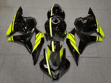 Custom High Viz Streifen 2009-2012 Honda CBR600RR Motorrad Verkleidung