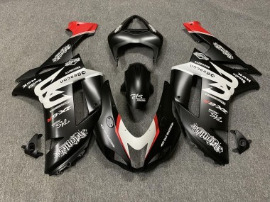 Custom Matt 2007-2008 Kawasaki ZX6R Motorrad Verkleidung