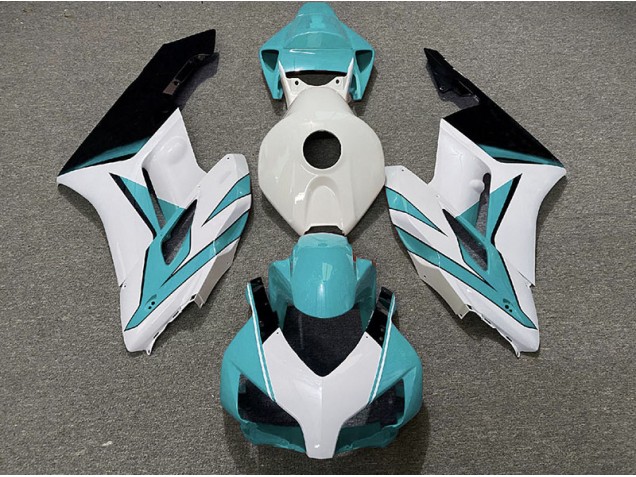 Cyan Weiß & Schwarz Glänzend 2004-2005 Honda CBR1000RR Motorrad Verkleidung Cyan Weiß & Schwarz Glänzend 2004-2005 Honda CBR1000RR Motorrad Verkleidung