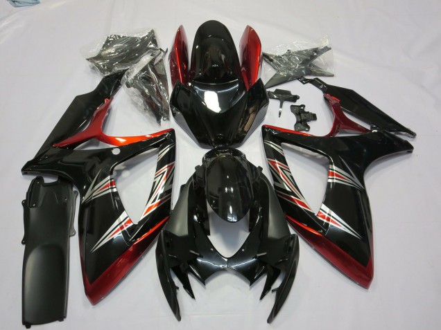 Dreifarbig 2006-2007 Suzuki GSXR 600-750 Motorrad Verkleidung Dreifarbig 2006-2007 Suzuki GSXR 600-750 Motorrad Verkleidung