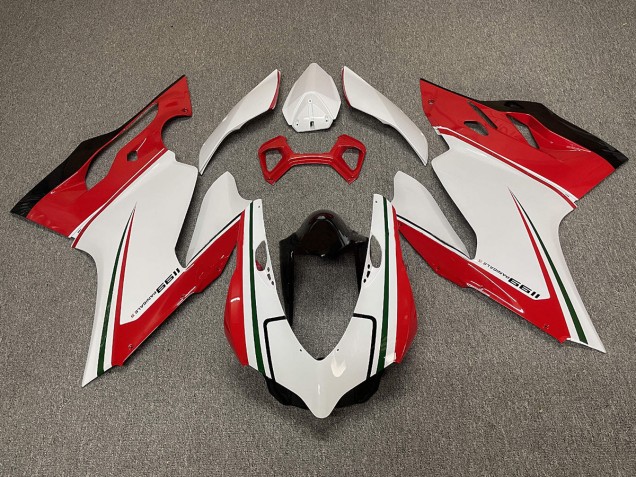Dreifarbig 2011-2014 Ducati 1199 Motorrad Verkleidung Dreifarbig 2011-2014 Ducati 1199 Motorrad Verkleidung