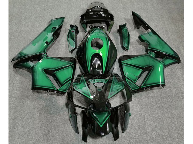 Dunkelhellgrün 2005-2006 Honda CBR600RR Motorrad Verkleidung Dunkelhellgrün 2005-2006 Honda CBR600RR Motorrad Verkleidung