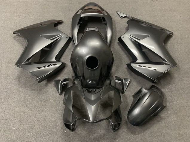 Dunkelgrau 2002-2012 Honda VFR800 Motorrad Verkleidung Dunkelgrau 2002-2012 Honda VFR800 Motorrad Verkleidung