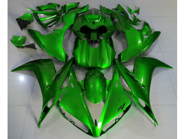 Dunkelgrün 2004-2006 Yamaha R1 Motorrad Verkleidung Dunkelgrün 2004-2006 Yamaha R1 Motorrad Verkleidung