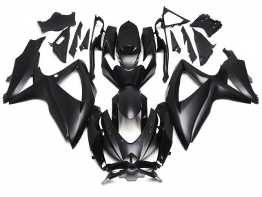 Dunkelmatt Schwarz 2008-2010 Suzuki GSXR 600-750 Motorrad Verkleidung
