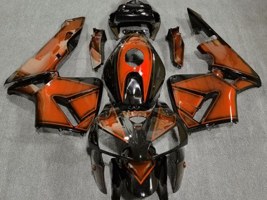 Dunkelorange 2005-2006 Honda CBR600RR Motorrad Verkleidung