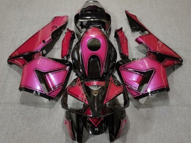 Dunkelpink 2005-2006 Honda CBR600RR Motorrad Verkleidung