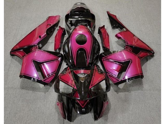 Dunkelpink 2005-2006 Honda CBR600RR Motorrad Verkleidung Dunkelpink 2005-2006 Honda CBR600RR Motorrad Verkleidung