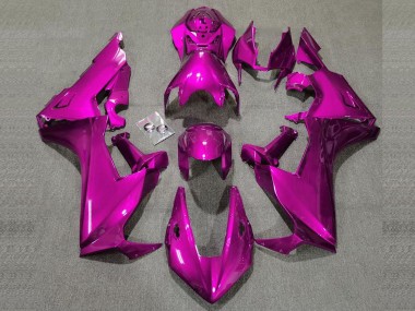 Dunkelrosa Glanz 2017-2023 Honda CBR1000RR Motorrad Verkleidung