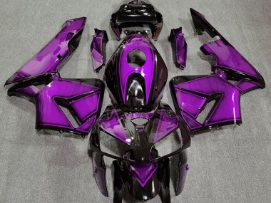Dunkelviolett 2005-2006 Honda CBR600RR Motorrad Verkleidung