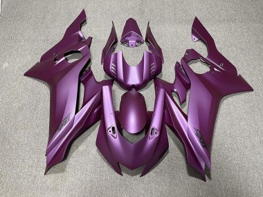 Dunkelviolett Matt 2017-2021 Yamaha R6 Motorrad Verkleidung