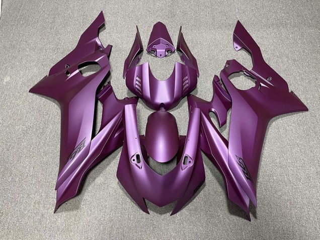 Dunkelviolett Matt 2017-2021 Yamaha R6 Motorrad Verkleidung Dunkelviolett Matt 2017-2021 Yamaha R6 Motorrad Verkleidung