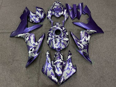 Dunkelviolett Tarnung 2004-2006 Yamaha R1 Motorrad Verkleidung