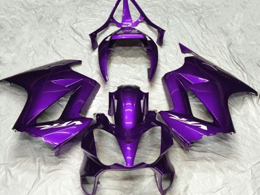 Dunkelviolett Uni 2002-2012 Honda VFR800 Motorrad Verkleidung