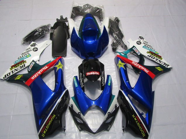 Dunlop 2007-2008 Suzuki GSXR 1000 Motorrad Verkleidung Dunlop 2007-2008 Suzuki GSXR 1000 Motorrad Verkleidung