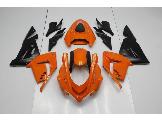 Einfacher Orange Ninja 2004-2005 Kawasaki ZX10R Motorrad Verkleidung Einfacher Orange Ninja 2004-2005 Kawasaki ZX10R Motorrad Verkleidung
