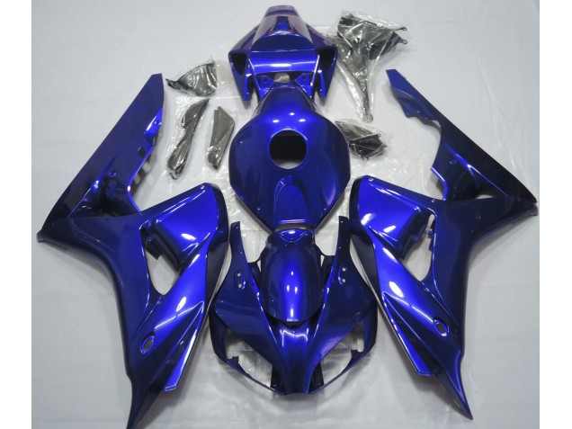 Einfarbig Blau 2006-2007 Honda CBR1000RR Motorrad Verkleidung Einfarbig Blau 2006-2007 Honda CBR1000RR Motorrad Verkleidung