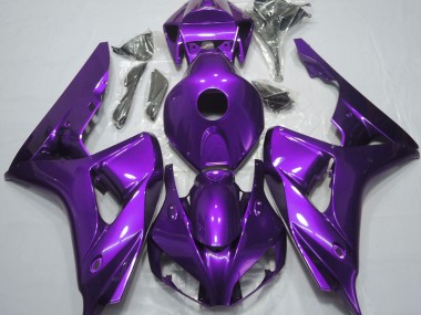 Einfarbig Lila 2006-2007 Honda CBR1000RR Motorrad Verkleidung