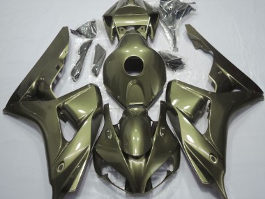 Einfarbig Oliv 2006-2007 Honda CBR1000RR Motorrad Verkleidung