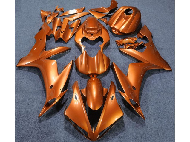 Einfarbig Orange 2004-2006 Yamaha R1 Motorrad Verkleidung Einfarbig Orange 2004-2006 Yamaha R1 Motorrad Verkleidung