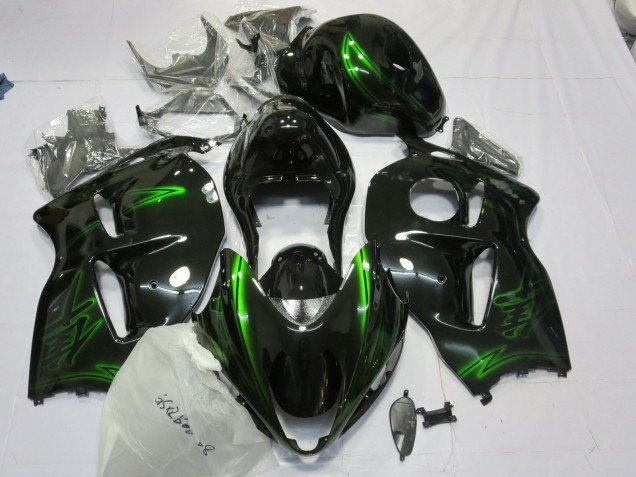 Elektrisches Grün 1997-2007 Suzuki GSXR 1300 Motorrad Verkleidung Elektrisches Grün 1997-2007 Suzuki GSXR 1300 Motorrad Verkleidung