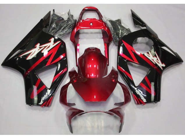 Elektrisches Rot 2002-2003 Honda CBR954RR Motorrad Verkleidung Elektrisches Rot 2002-2003 Honda CBR954RR Motorrad Verkleidung