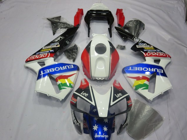 EuroBet 2003-2004 Honda CBR600RR Motorrad Verkleidung EuroBet 2003-2004 Honda CBR600RR Motorrad Verkleidung