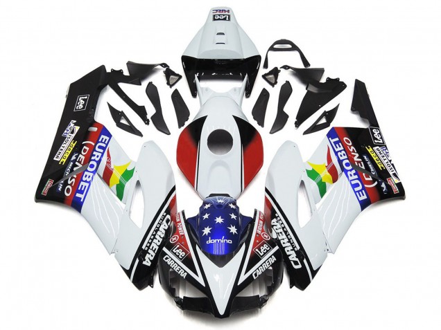 EuroBet Stern 2004-2005 Honda CBR1000RR Motorrad Verkleidung EuroBet Stern 2004-2005 Honda CBR1000RR Motorrad Verkleidung