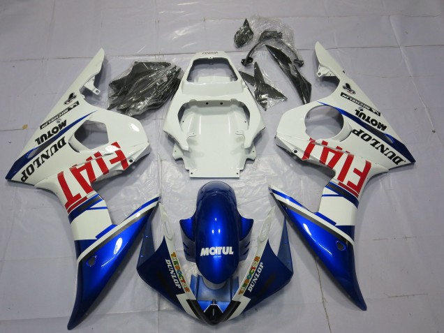 Fiat Motul 2003-2004 Yamaha R6 Motorrad Verkleidung Fiat Motul 2003-2004 Yamaha R6 Motorrad Verkleidung