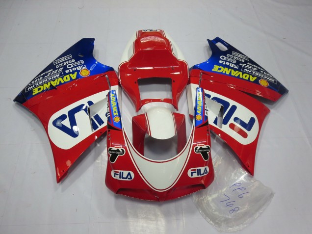 Fila 1993-2005 Ducati 996 748 916 998 Motorrad Verkleidung Fila 1993-2005 Ducati 996 748 916 998 Motorrad Verkleidung