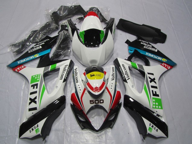 Fixi 2007-2008 Suzuki GSXR 1000 Motorrad Verkleidung Fixi 2007-2008 Suzuki GSXR 1000 Motorrad Verkleidung