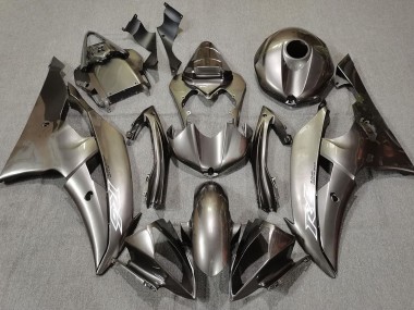 Flüssiges Silber 2008-2016 Yamaha R6 Motorrad Verkleidung