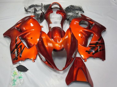 Gebranntes Orange 1997-2007 Suzuki GSXR 1300 Motorrad Verkleidung