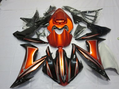 Gebranntes Orange 2004-2006 Yamaha R1 Motorrad Verkleidung
