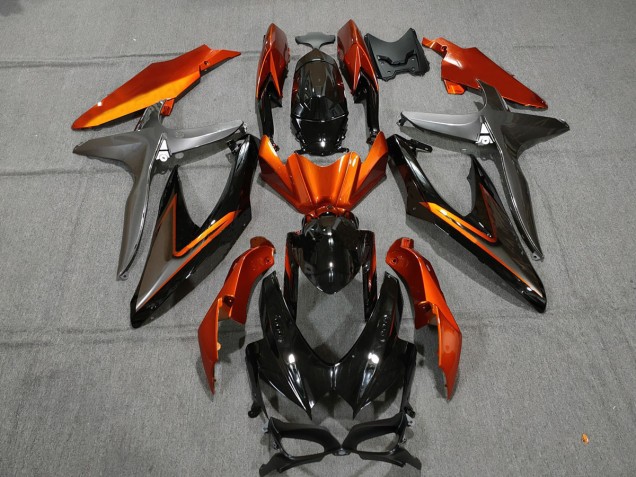 Gebranntes Orange OEM Stil 2008-2010 Suzuki GSXR 600-750 Motorrad Verkleidung Gebranntes Orange OEM Stil 2008-2010 Suzuki GSXR 600-750 Motorrad Verkleidung