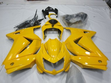 Gelb 2008-2012 Kawasaki Ninja 250 Motorrad Verkleidung
