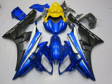 Gelb Hinten 2006-2007 Yamaha R6 Motorrad Verkleidung