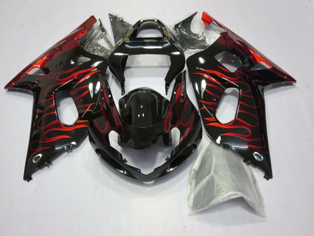 Gelb Jordan 2001-2003 Suzuki GSXR 600-750 Motorrad Verkleidung Gelb Jordan 2001-2003 Suzuki GSXR 600-750 Motorrad Verkleidung
