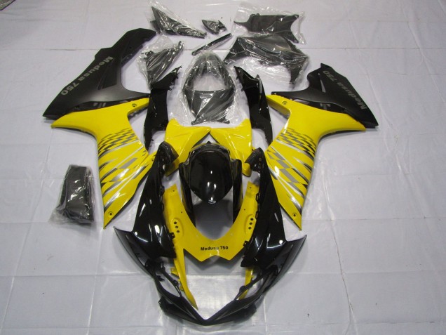 Gelb Matt Schwarz 2011-2024 Suzuki GSXR 600-750 Motorrad Verkleidung Gelb Matt Schwarz 2011-2024 Suzuki GSXR 600-750 Motorrad Verkleidung