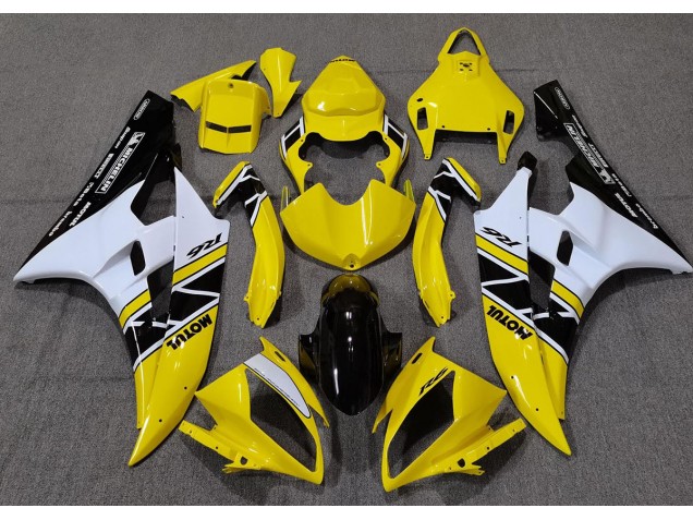 Gelb OEM Stil 2006-2007 Yamaha R6 Motorrad Verkleidung Gelb OEM Stil 2006-2007 Yamaha R6 Motorrad Verkleidung