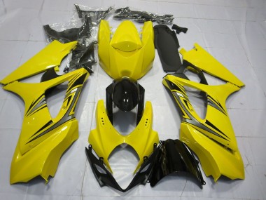 Gelb OEM Stil 2007-2008 Suzuki GSXR 1000 Motorrad Verkleidung